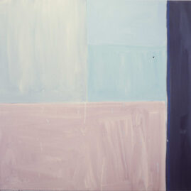 MILTON'S VIEW, 1975, 62 inches x 75 inches, acrylic on canvas