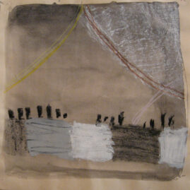 2004, Untitled, 12.5 inches  x 12.5 inches,  mixed media on paper