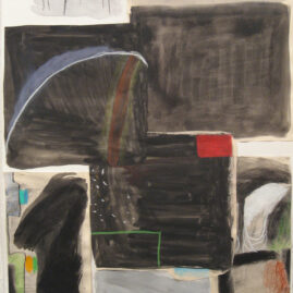 COLLAGE, 2009, 30 inches x 22 inches, mixed media on paper